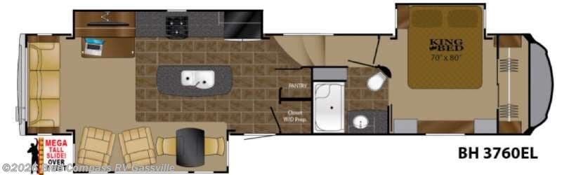 Used 2016 Heartland Bighorn 3760EL available in Gassville, Arkansas