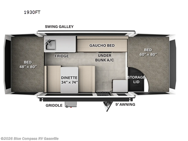 New 2026 Forest River Rockwood Freedom Series 1930FT available in Gassville, Arkansas