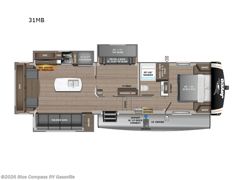 Used 2023 Jayco Eagle HT 31MB available in Gassville, Arkansas