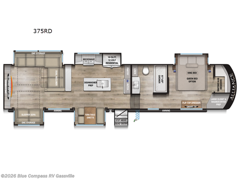 New 2027 Alliance RV Paradigm 375RD available in Gassville, Arkansas