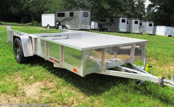 2022 Sport Haven AUT - DS 7x14 Deluxe w/Solid Sides & Bifold Ramp available in Ruckersville, VA