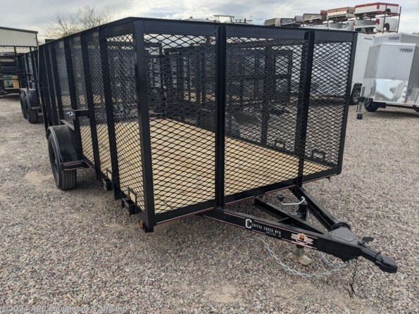 2024 Coffee Creek 77x12 S/A Landscape Utility Trailer available in Tucson, AZ