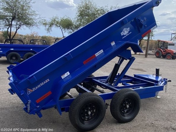 2024 RawMaxx 5x10 T/A 7k SDX Dump Trailer available in Tucson, AZ