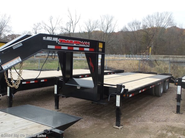 2022 Trailerman Trailers Hired Hand 8.5X20+5 HIRED HAND DUAL WHEEL available in Portage, WI