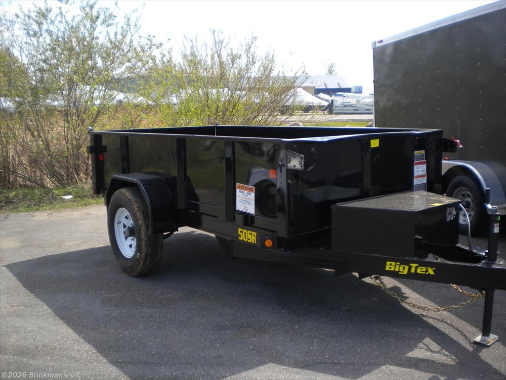 Dump (Utility) 2017 Big Tex 5x10 single axle dump trailer TrailersUSA