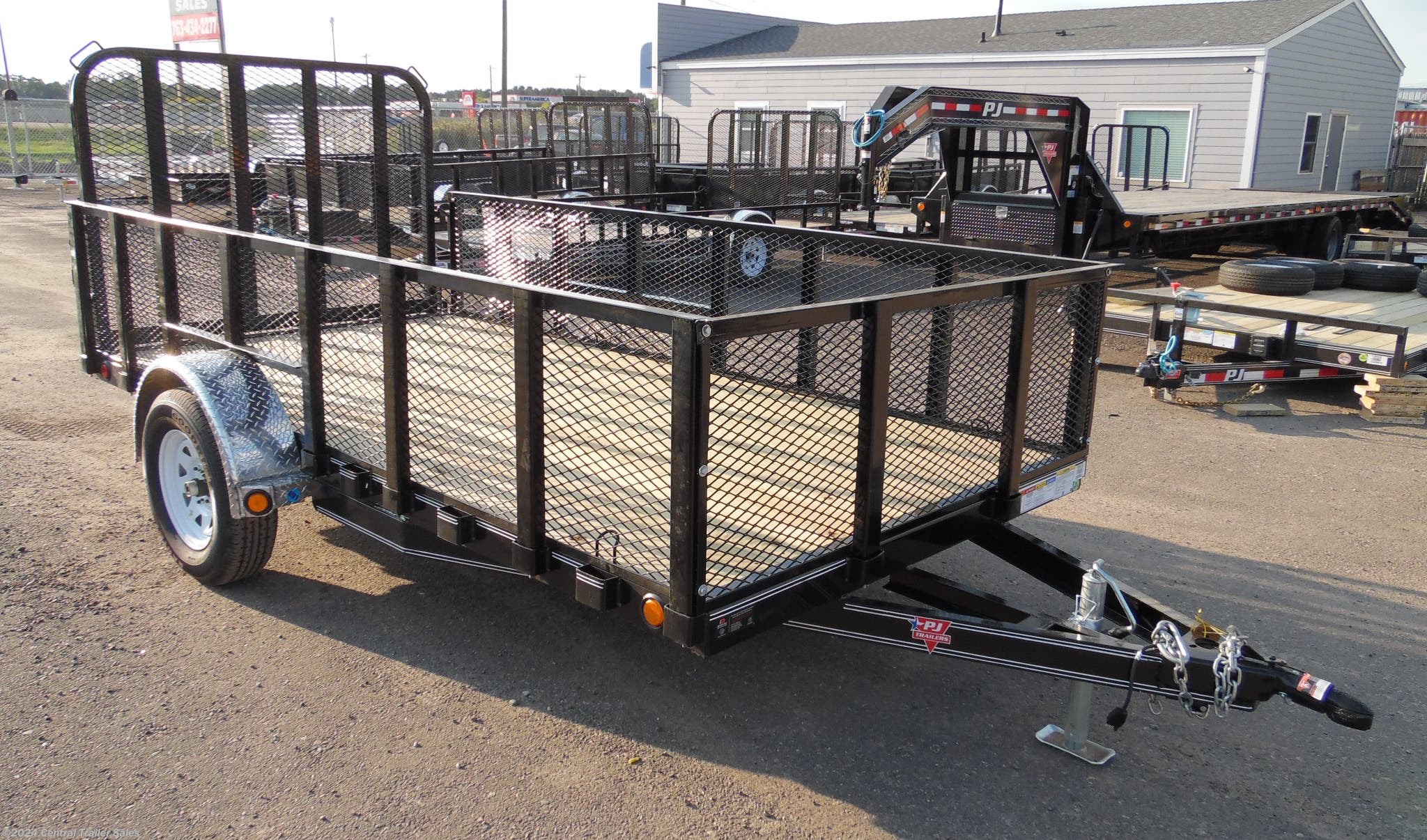 Utility Trailer - 2019 Pj Trailers Utility 