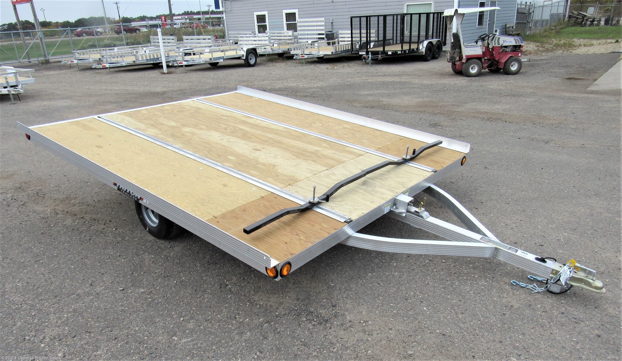 8x10 Snowmobile Trailer for sale | New Triton Trailers Snowmobile ...