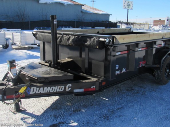 2023 Diamond C LPT Heavy Duty Low Profile Dump Trailer available in East Bethel, MN