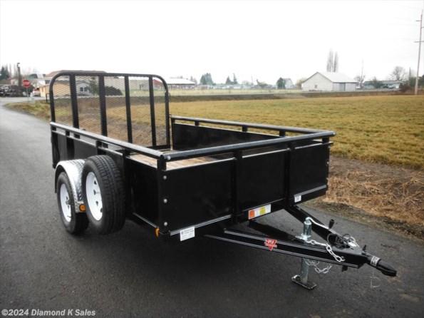 2023 PJ Trailers Utility U7 77" X 10' 3k Landscape available in Halsey, OR