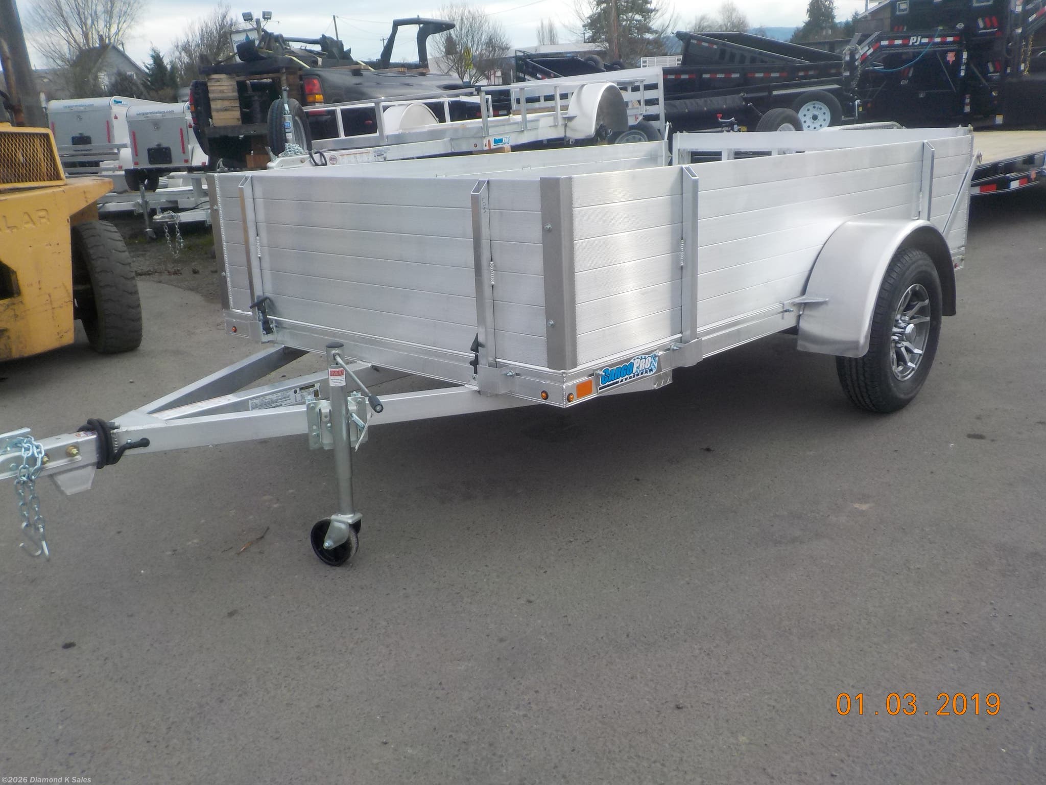 Utility Trailer 2019 CargoPro Sprint 72 X 10 3k Aluminum TrailersUSA