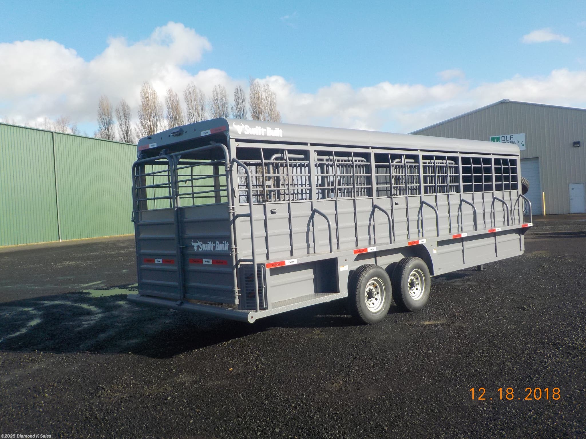 Livestock Trailer - 2019 Swift Built SB24 6'8