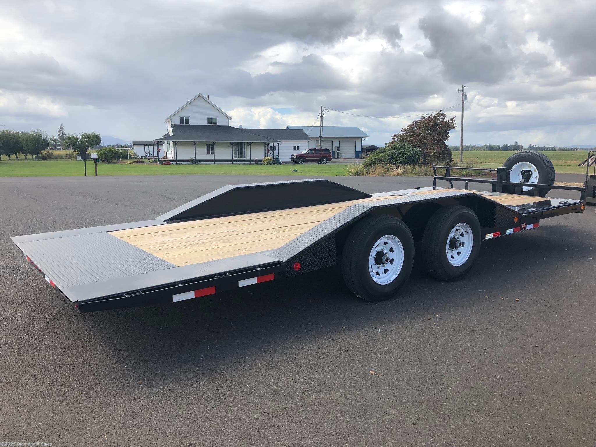 8x20 Tilt Deck Trailer for sale New PJ Trailers Tilt TS 102" X 20