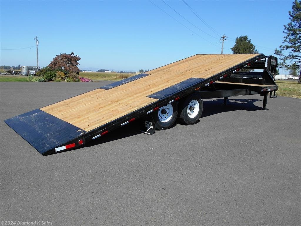 Tilt Deck 2020 Pj Trailers Tilt T8 102 X 26 18k Gooseneck Trailersusa