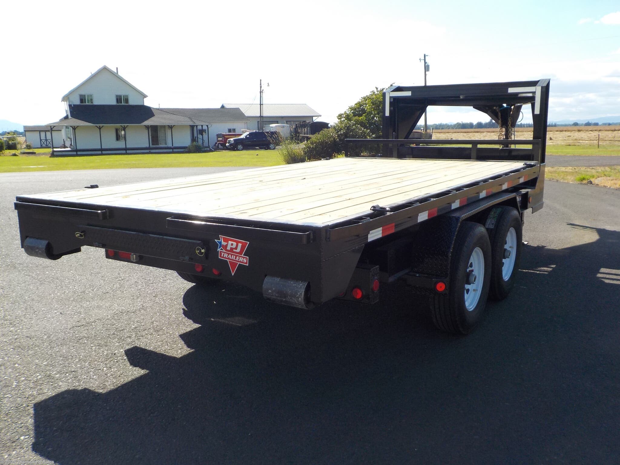 Dump (Heavy Duty) - 2020 PJ Trailers Dump DR14 14' Gooseneck ROLL-OFF ...