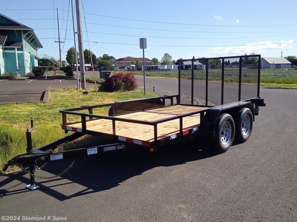 2024 Diamond K 7' X 12' 7K Utility W/Gate available in Halsey, OR