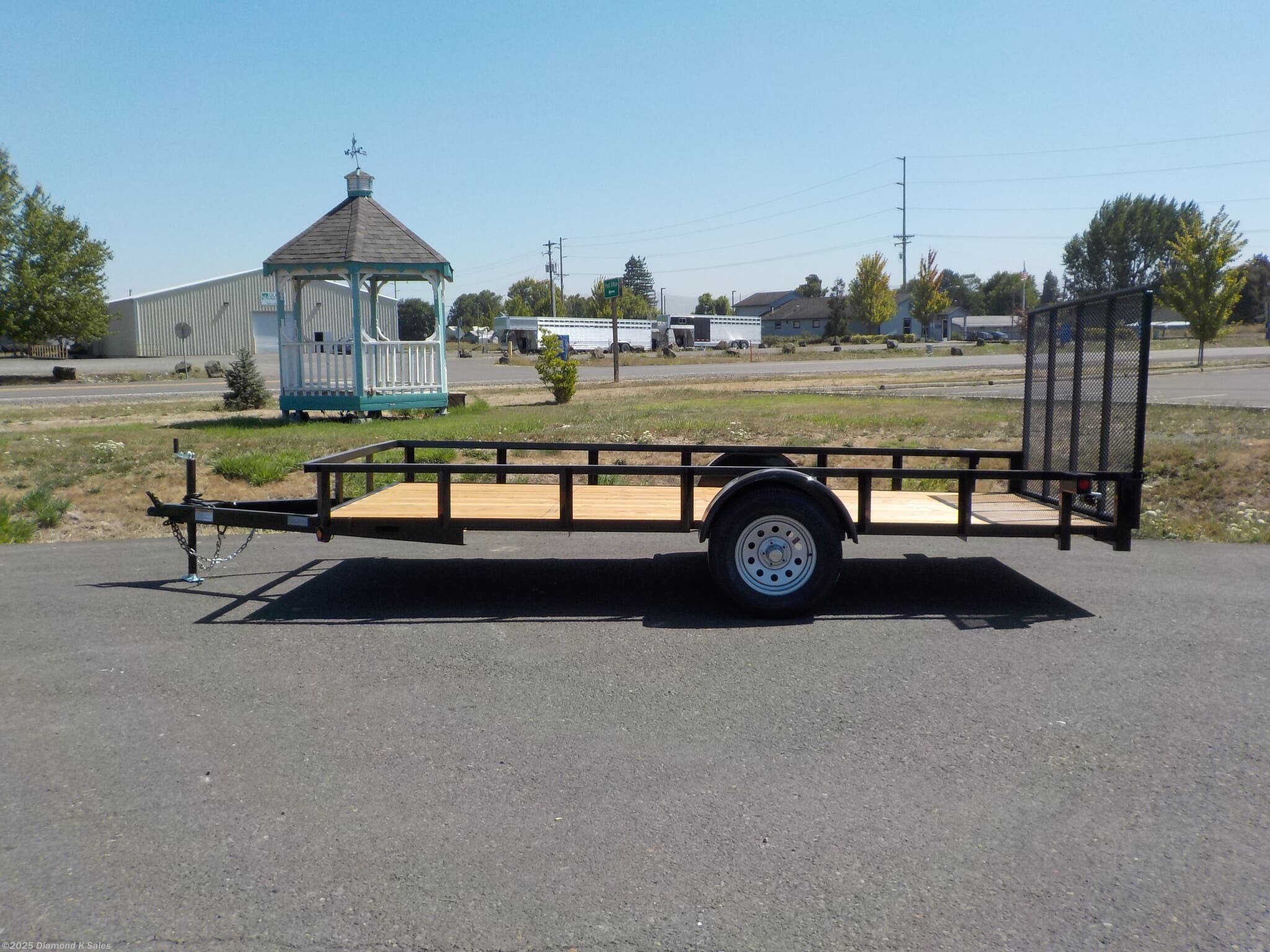 2021 Diamond K 6.5' X 14' 3K Utility W/Gate 6x14 Utility LT 77X14