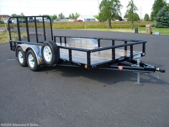 2023 PJ Trailers Utility UL 7" X 16' 7K available in Halsey, OR