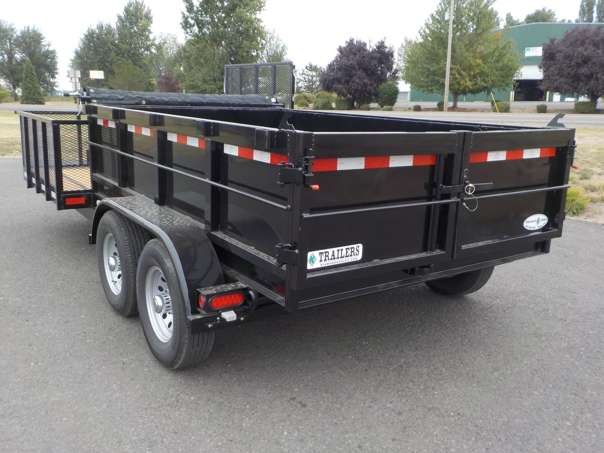 2022 Diamond K 6' X 16' 10k Landscape/Dump W/Gate 8x16