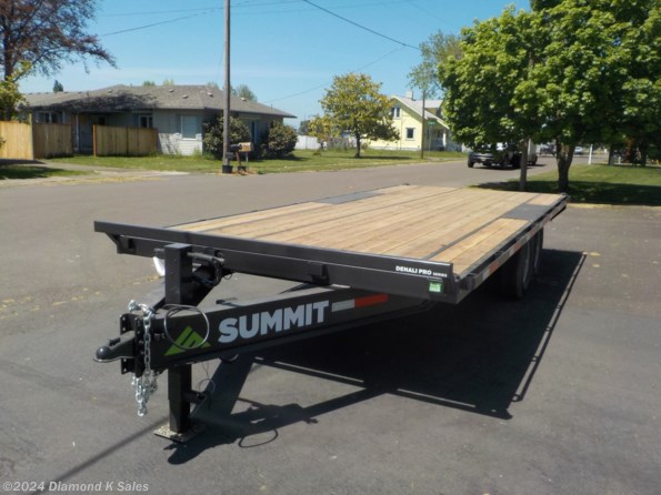 2023 Summit Trailer Denali Pro 102" x 20' 14K Deck Over available in Halsey, OR