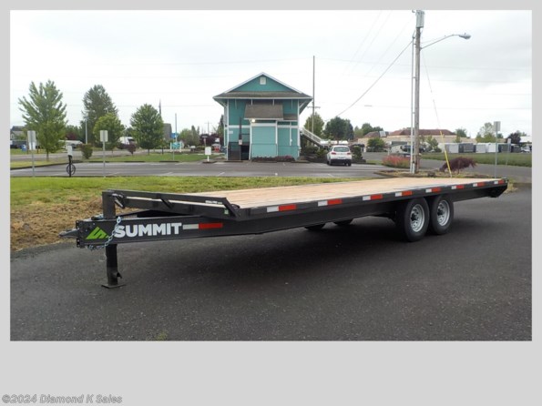 2023 Summit Trailer Denali Pro 102" x 24' 14K Deck Over available in Halsey, OR