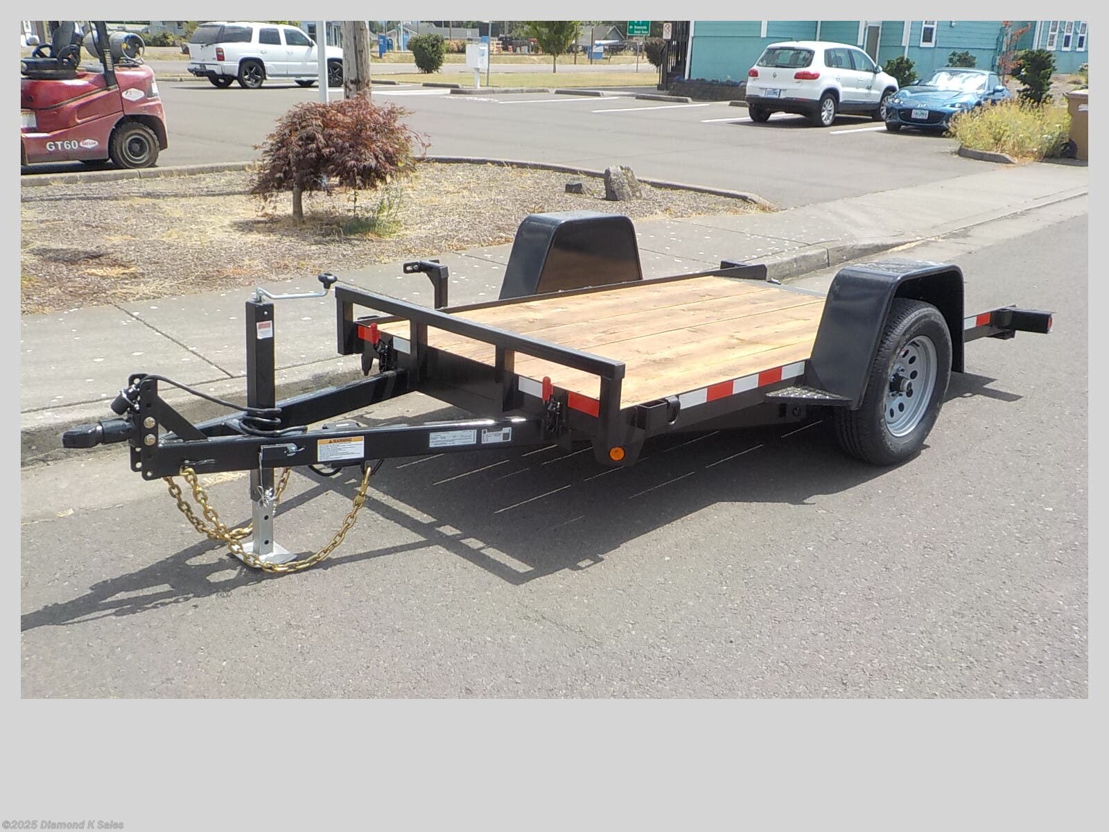 5x10 Tilt Deck Trailer for sale New Diamond K 5'5" x 10' 3K Tilt