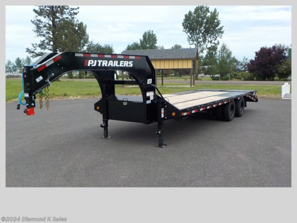 2023 PJ Trailers Flatdeck LD 102" X 25' 25.9K Low Pro available in Halsey, OR