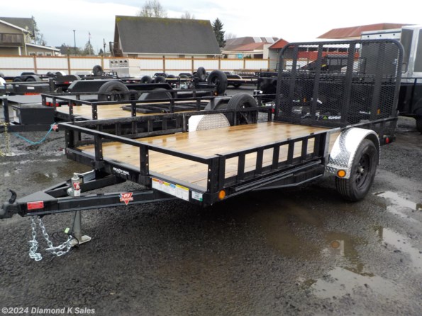 2024 PJ Trailers Utility U7 77" X 12' 3.5K available in Halsey, OR