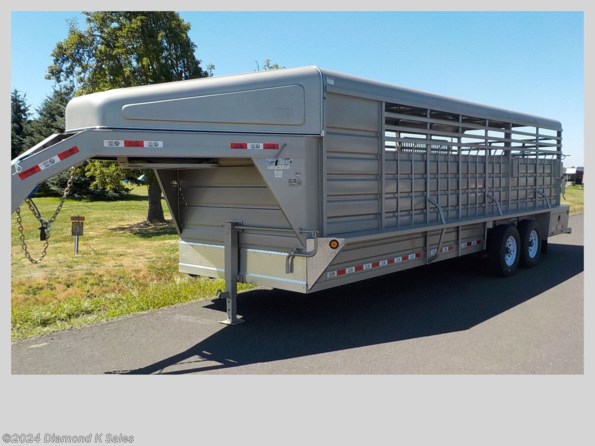 2024 GR 6'8" X 24' GR LIVESTOCK WITH TACK ROOM available in Halsey, OR