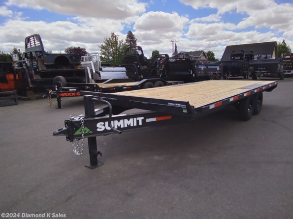 2024 Summit Trailer Denali Pro 102" x 20' 14K Deck Over available in Halsey, OR