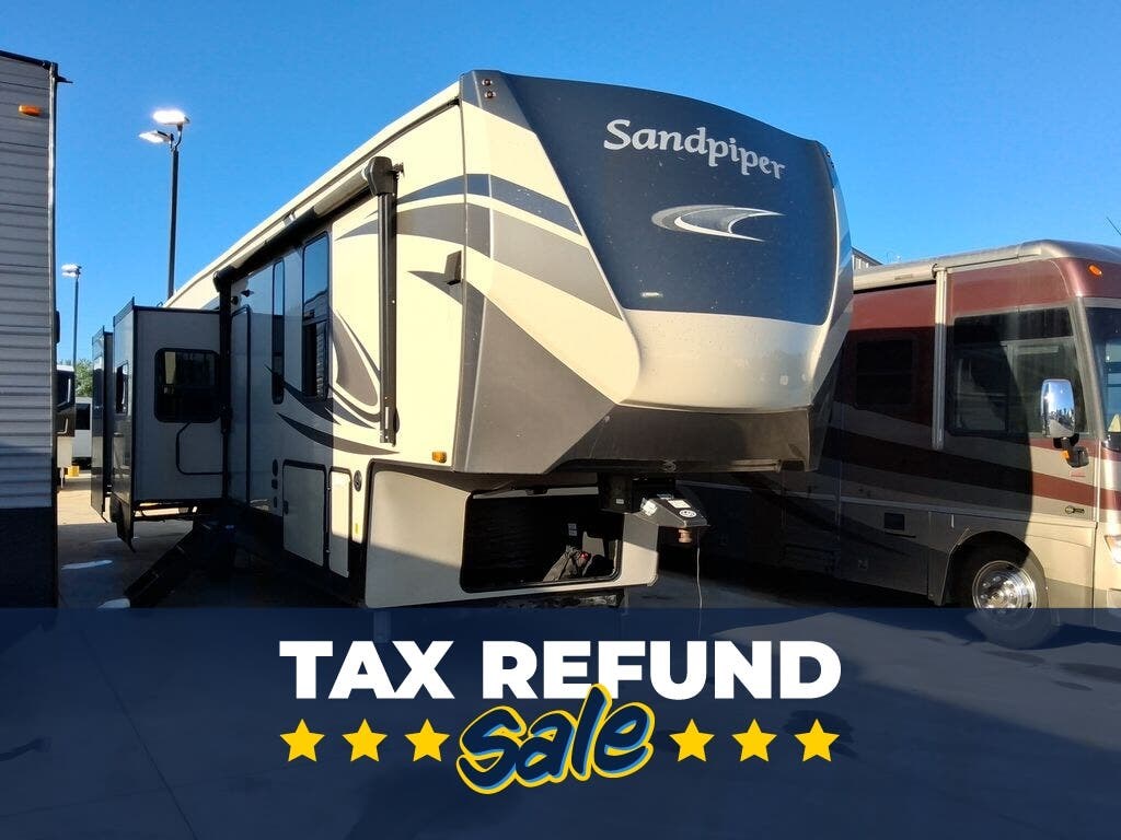 Used 2021 Forest River Sandpiper 39BARK available in Strafford, Missouri