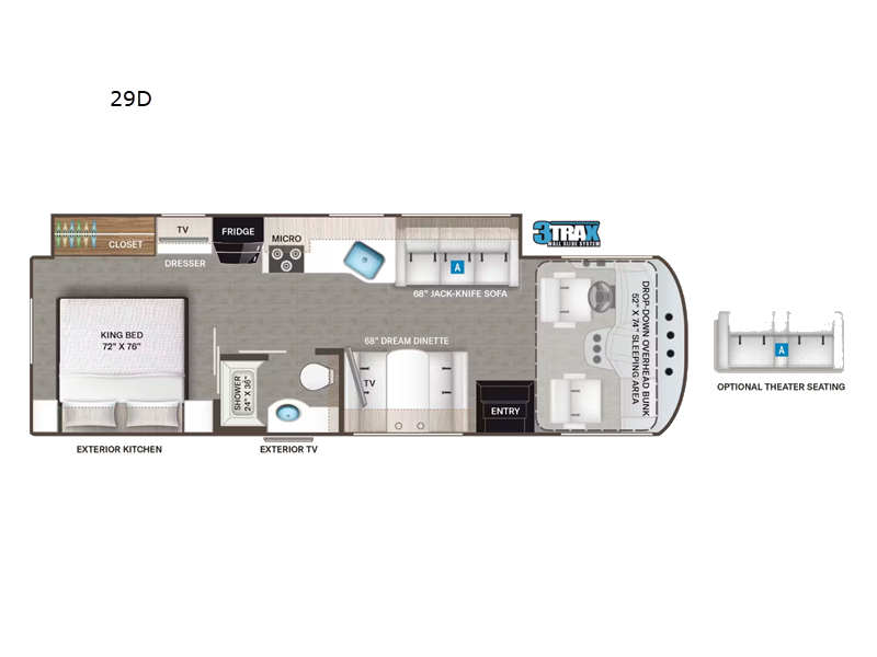 Used 2024 Thor Motor Coach Resonate 29D available in Strafford, Missouri