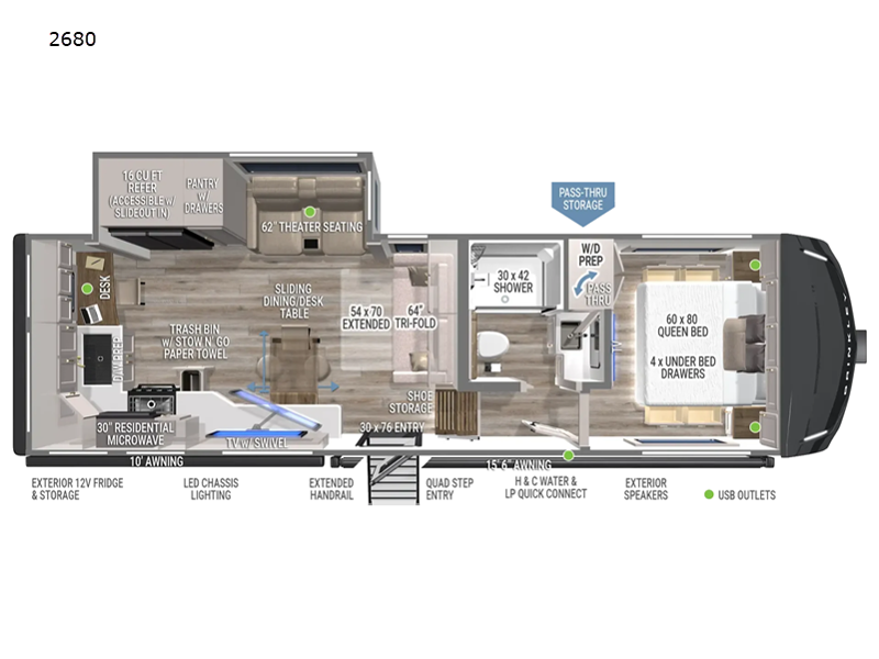 New 2027 Brinkley RV Model Z 2680 available in Strafford, Missouri