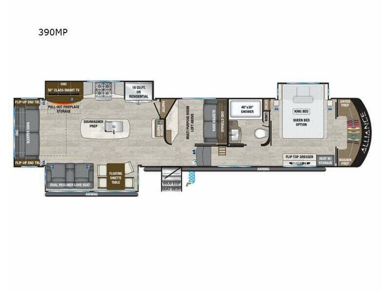 Used 2021 Alliance RV Paradigm 390MP available in Strafford, Missouri