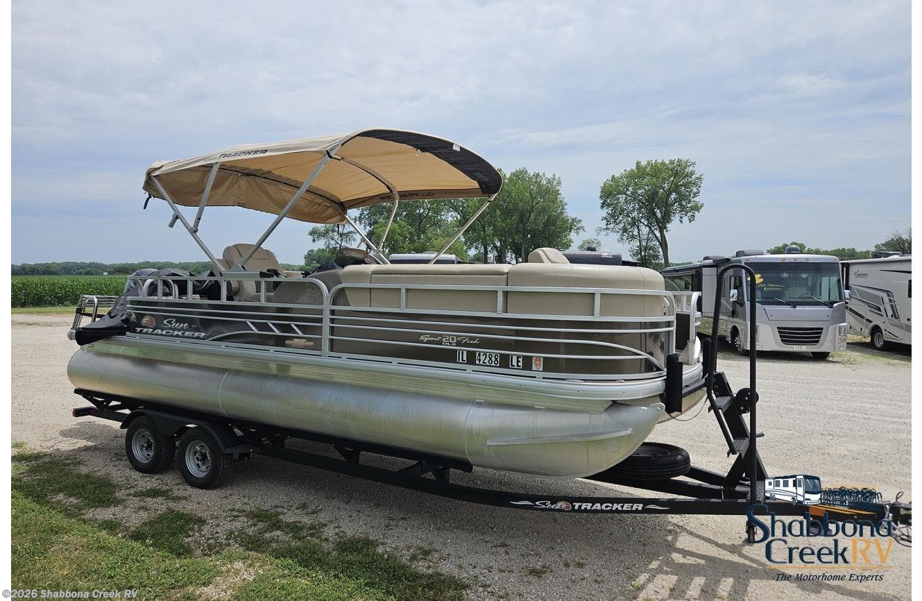 Used 2023 Miscellaneous  SunTracker 20DLX Sport/Fish Pontoon available in Atkinson, Illinois