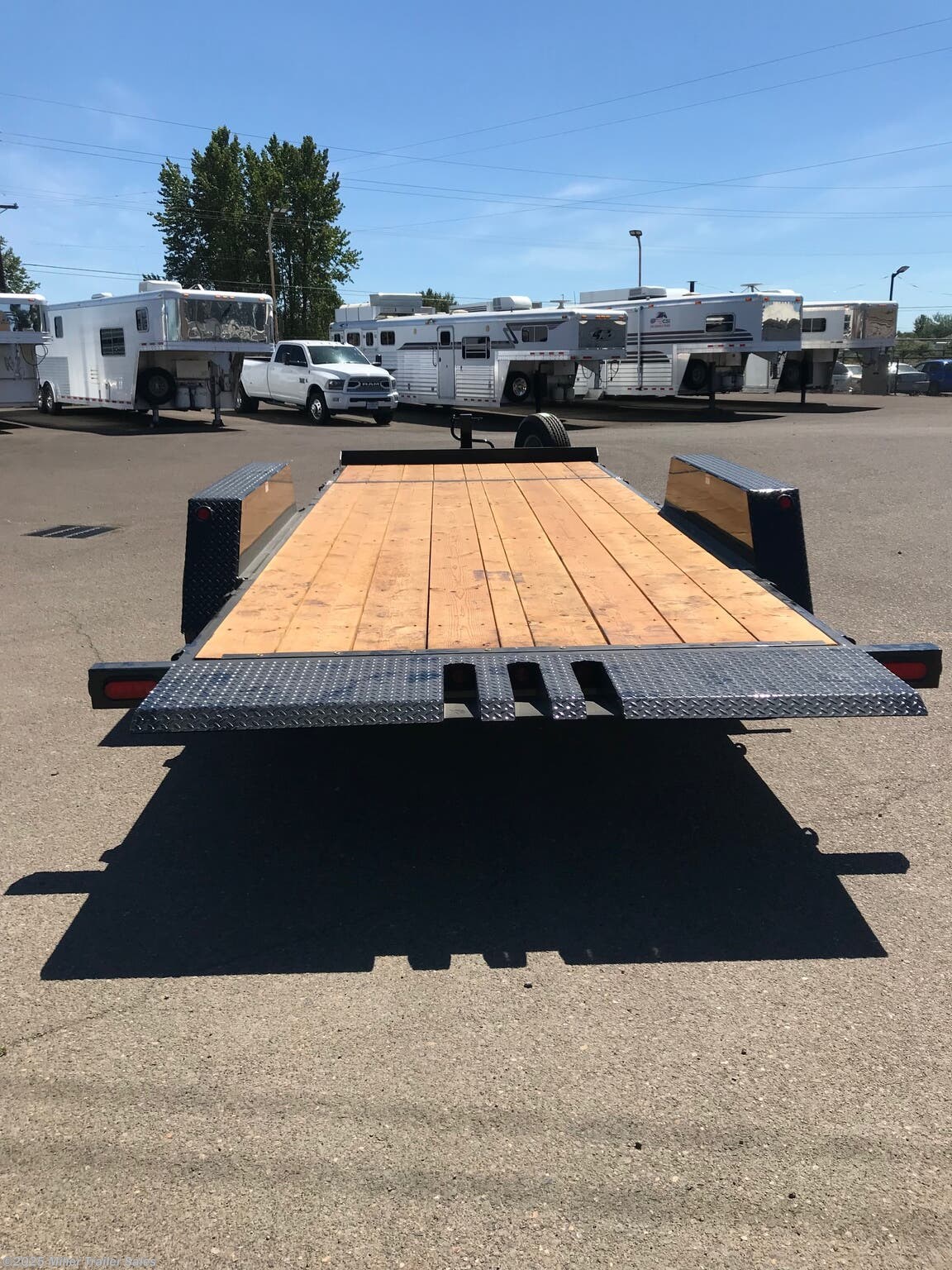Flatbed 2019 Walton Trailers SST1420 TrailersUSA