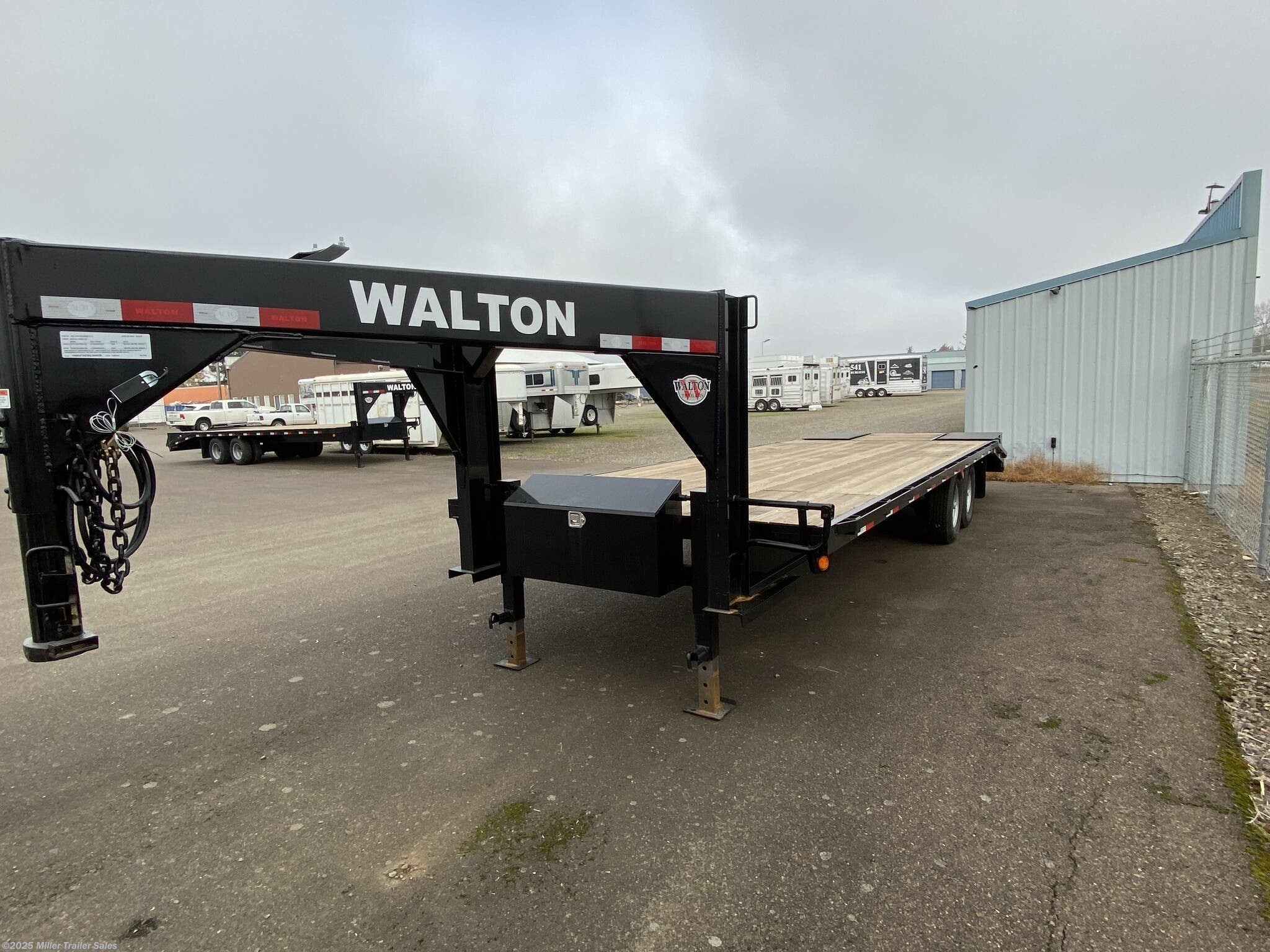 Flatbed 2019 Walton Trailers GB1426 TrailersUSA
