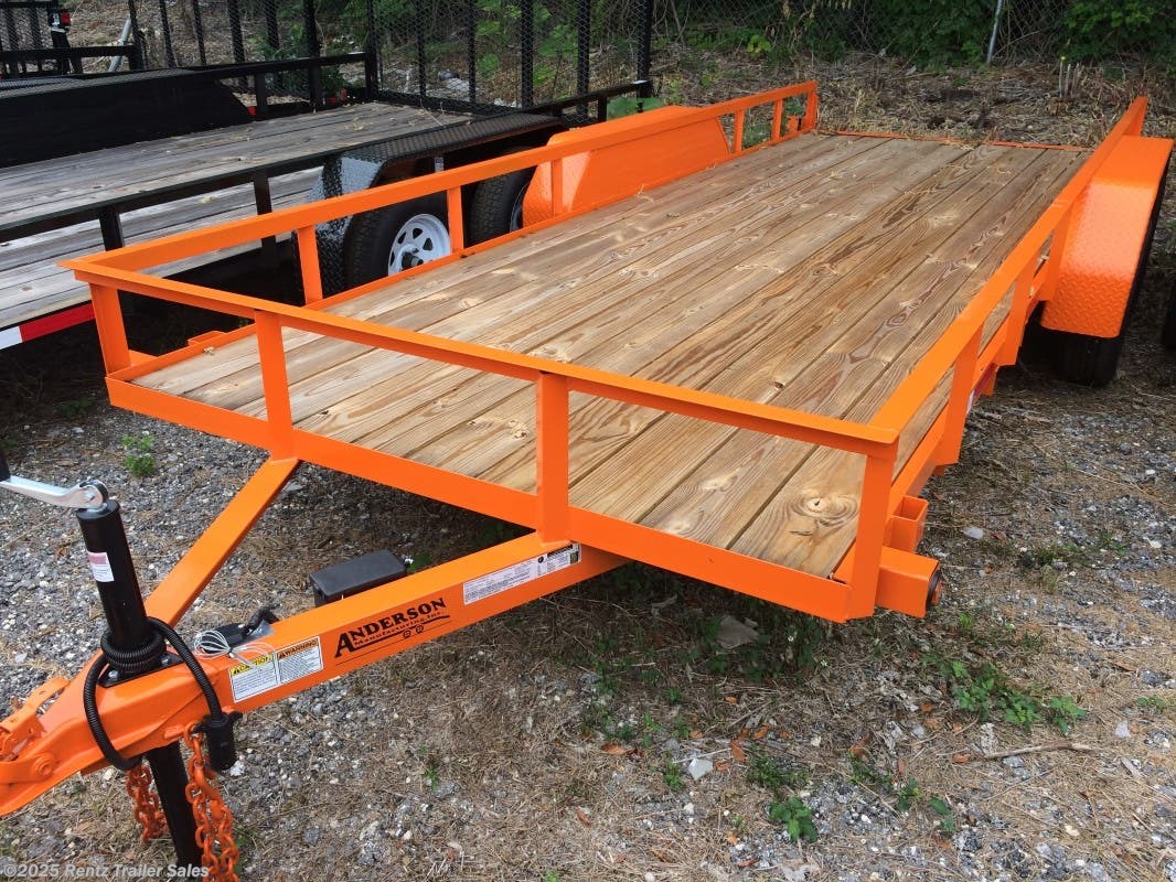 Utility Trailer 2017 Anderson 6 X 18 UTT ANDERSON UTILITY 2017 ORANGE
