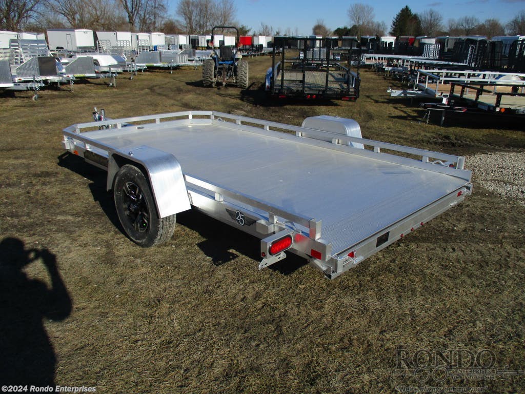 Utility Trailer - 2021 Aluma Aluminum Single Axle Utility 7712HSLR-S-R ...