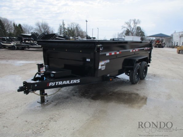 2022 PJ Trailers Dump DM  DMA1672BSSKE-SW03 available in Sycamore, IL