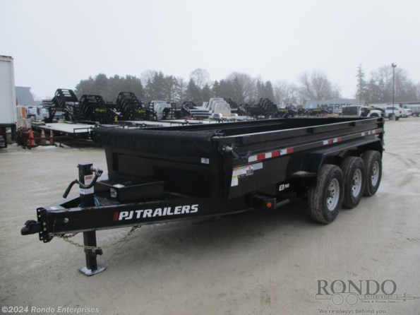 2023 PJ Trailers Dump DL  DLT1673BSSK available in Sycamore, IL