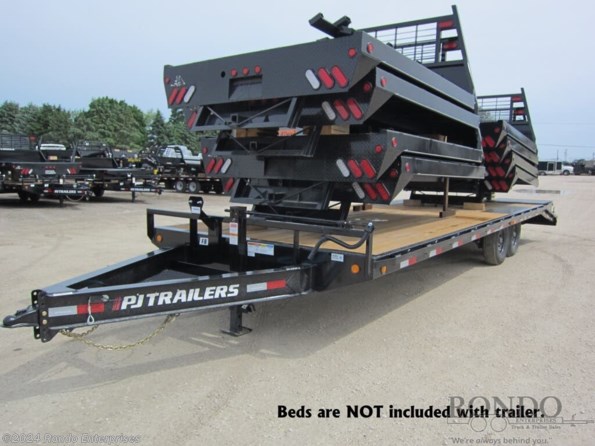 2024 PJ Trailers F8 Equipment Deckover J2672BSYK available in Sycamore, IL
