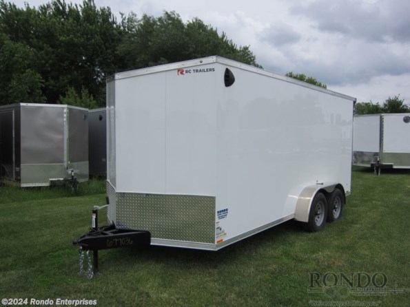 2024 RC Trailers Enclosed Cargo RDLX 7X16TA3 available in Sycamore, IL
