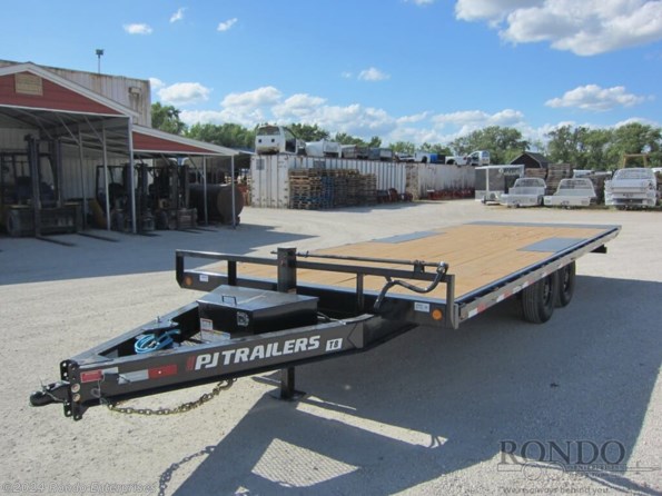 2025 PJ Trailers T8 Equipment Deckover Tilt J2272BSTK available in Sycamore, IL