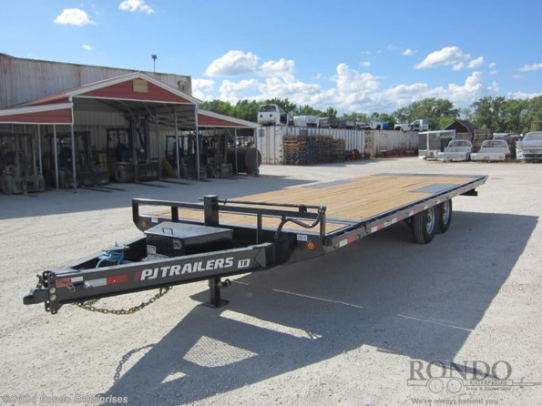 2025 PJ Trailers T8 Equipment Deckover Tilt J2472BSTK available in Sycamore, IL