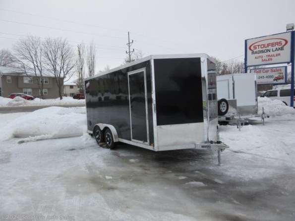 2023 Triton Trailers Enclosed Aluminium Trailers 7.5 x 16 Enc Trailer NXT w/7ft interior available in Madison Lake, MN
