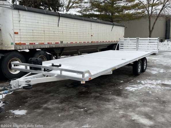 2022 Aluma 1026H-TA-BT 1026H 8.6 X 26 HD DECKOVER TRAILER available in Madison Lake, MN