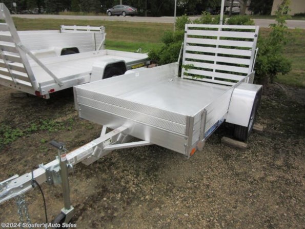 2024 Aluma 548 548 4.6 x 8 Utility Trailer w/1ft Sides available in Madison Lake, MN