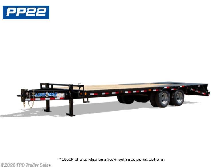 2026 Load Trail PP 102" x 25' Tandem Low-Pro Pintle Hook Trailer