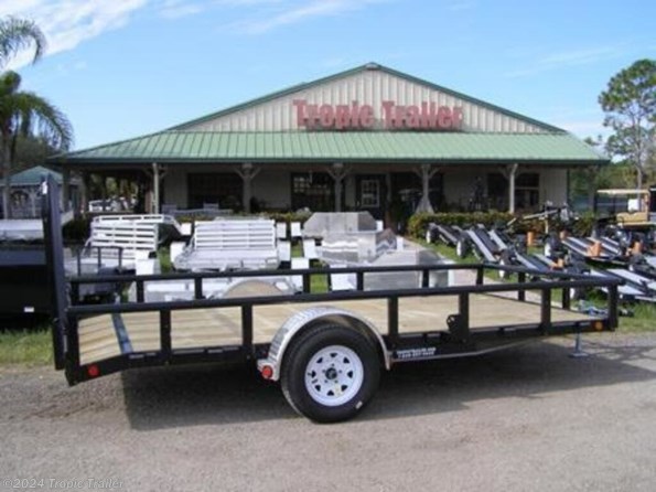 2024 PJ Trailers Utility 83" Single Axle Channel  (U8) 14’ available in Fort Myers, FL
