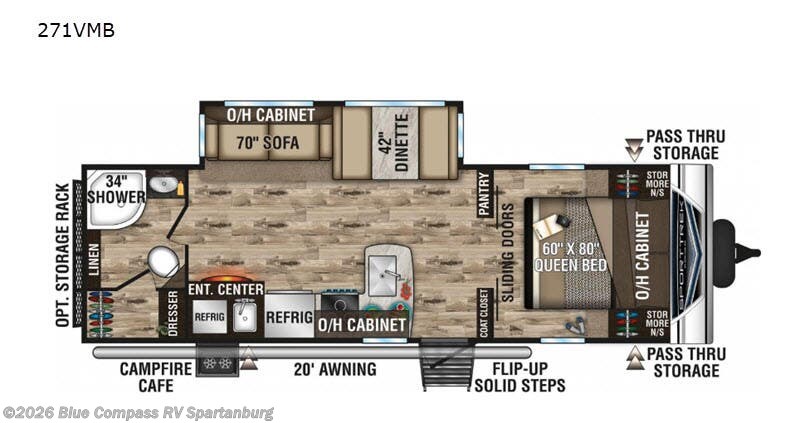 Used 2020 Venture RV SportTrek 271VMB available in Duncan, South Carolina